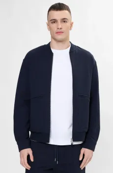 Мужская темно-синяя спортивная кофта Синий 3XL BOSS 50554232;404