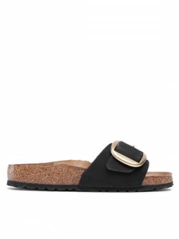 Birkenstock Шльопанці Madrid Big Buckle 1023373 Чорний Birkenstock Шльопанці Madrid Big Buckle 1023373 Чорний