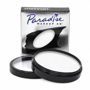 Профессиональный аквагрим для лица и тела Mehron Paradise AQ, White, 40 г Профессиональный аквагрим для лица и тела Mehron Paradise AQ, White, 40 г