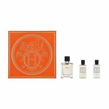 Парфюмированный набор мужской Hermes Terre dHermes (туалетная вода, 50 мл + лосьон после бритья, 40 мл + гель для душа, 40 мл) Парфюмированный набор мужской Hermes Terre dHermes (туалетная вода, 50 мл + лосьон после бритья, 40 мл + гель для душа, 40 мл)
