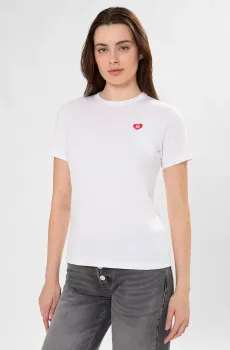 Женская белая футболка Белый XS HUGO 50562145;100