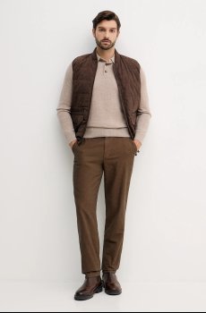 Хлопковые брюки United Colors of Benetton