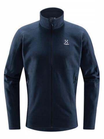 Haglöfs Флісовий реглан Buteo 605073 Cиній Active Fit Haglöfs Флісовий реглан Buteo 605073 Cиній Active Fit