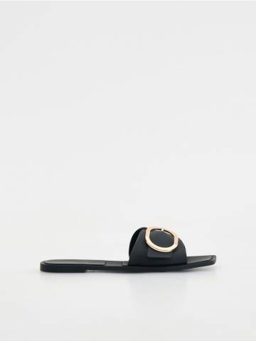 Reserved - LADIES` FLIP-FLOPS - чорний - 341CR-99X Reserved - LADIES` FLIP-FLOPS - чорний - 341CR-99X