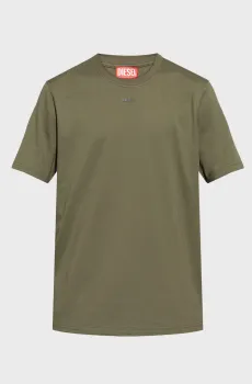Мужская оливковая футболка MAGLIETTA Оливковый M Diesel A21654 0NIAX