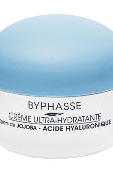 Ультраувлажняющий крем для лица Byphasse Ultra-Moisturizing Cream с маслом жожоба, 50 мл