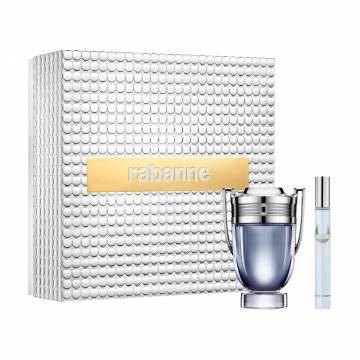 Парфюмированный набор Rabanne Invictus мужской (туалетная вода, 100 мл + туалетная вода, 10 мл) Парфюмированный набор Rabanne Invictus мужской (туалетная вода, 100 мл + туалетная вода, 10 мл)