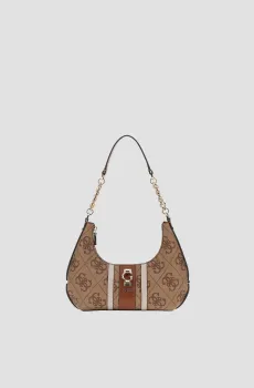 Женская коричневая сумка с узором Коричневый ONESIZE Guess HWSO78.38180;LTL