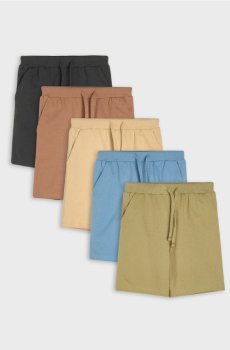 Шорти з махрового трикотажу 5 pack - синій
