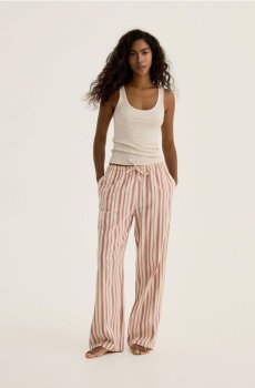 Reserved - Ребристий топ, набір з 2 - нюдовий - 193EY-02X