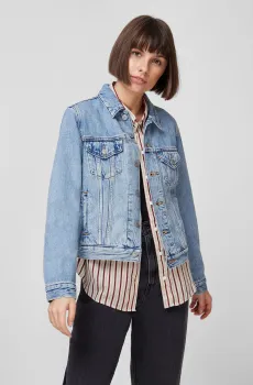 Женская голубая джинсовая куртка Голубой S Levi’s® 29945;0100