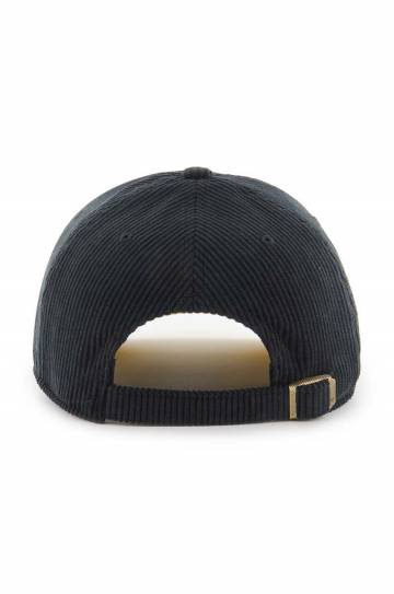Вельветовая кепка 47 brand MLB Pittsburgh Pirates цвет чёрный с аппликацией B-SKYMF20EWS-BK Вельветовая кепка 47 brand MLB Pittsburgh Pirates цвет чёрный с аппликацией B-SKYMF20EWS-BK