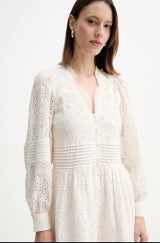 Хлопковое платье BOSS Orange