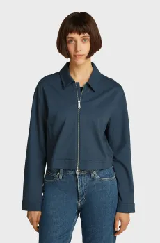 Женская синяя спортивная кофта MILANO SHACKET Синий S Calvin Klein Jeans J20J225059