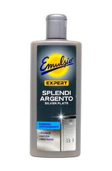 Крем-полироль для чистки серебряной посуды и поверхностей Emulsio, 200 мл