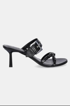 Кожаные шлепанцы HUGO Katniss