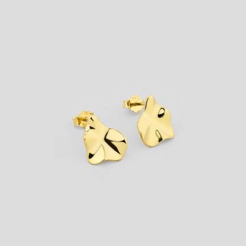 Серебряные серьги с позолотой Minimal 20185-50п Серебряные серьги с позолотой Minimal 20185-50п