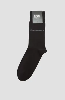 Мужские черные носки Черный 39-42 Karl Lagerfeld 542102.805501;990
