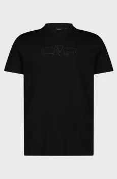 Мужская черная футболка JERSEY COTTON Черный 52 CMP 36F8227-U901