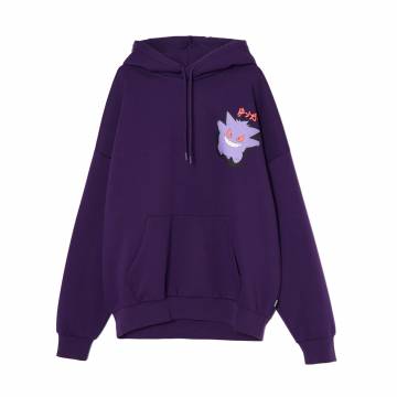 Cropp - Худі з принтом Pokémon - червонувато-ліловий Cropp - Худі з принтом Pokémon - червонувато-ліловий