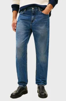 Мужские синие джинсы TAPERED HARLEM Синий 33-32 Tommy Hilfiger MW0MW41890