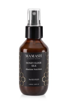 Ультрапитательный спрей-терапия для волос Mamash Honey Elixir Silk с органическим медом и маслом маракуйи, 100 мл