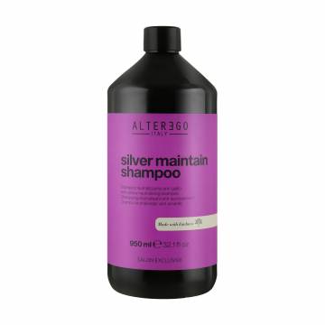 Шампунь Alter Ego Silver Maintain Shampoo для нейтрализации желтизны волос, 950 мл Шампунь Alter Ego Silver Maintain Shampoo для нейтрализации желтизны волос, 950 мл