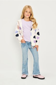 Розкльошені джинси - синій