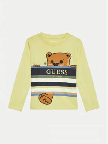 Guess Блузка N4BI24 I3Z13 Жовтий Regular Fit Guess Блузка N4BI24 I3Z13 Жовтий Regular Fit