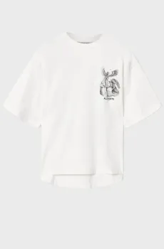 Женская белая футболка SERAPH AMELIE Белый M AllSaints W047JF