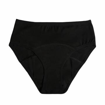 Менструальное белье Ecotim for girls черное, размер L, 1 шт