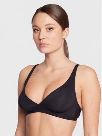 Hanro Бюстгальтер бралетт Cotton Sensation 1387 Чорний Hanro Бюстгальтер бралетт Cotton Sensation 1387 Чорний