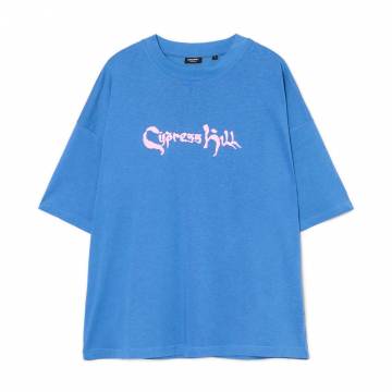Cropp - Футболка з принтом - індиго Cropp - Футболка з принтом - індиго