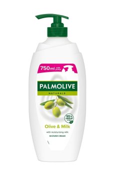Гель-крем для душа Palmolive Натурэль Интенсивное увлажнение, с экстрактом оливы и увлажняющим молочком, 750 мл