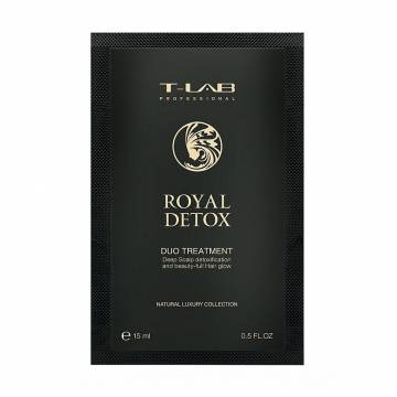 Кондиционер для глубокой детоксикации кожи головы T-LAB Professional Royal Detox Duo Treatment, 15 мл Кондиционер для глубокой детоксикации кожи головы T-LAB Professional Royal Detox Duo Treatment, 15 мл