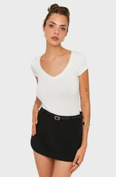 Женская белая футболка Белый XS Tally Weijl STSCOSANELA