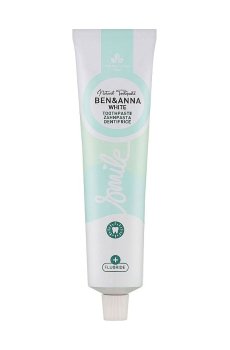 Натуральная зубная паста Ben & Anna Smile Natural Toothpaste White, 75 мл