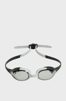 Детские черные очки для плавания SPIDER JR MIRROR Черный ONESIZE Arena 1E362-901