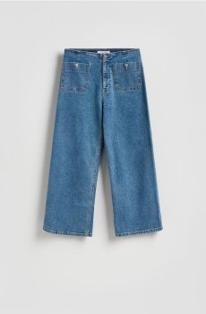 Reserved - Штани-кюлоти - синій - 699IR-50J