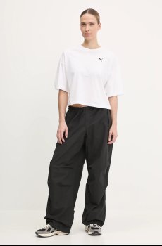 Хлопковая футболка Puma