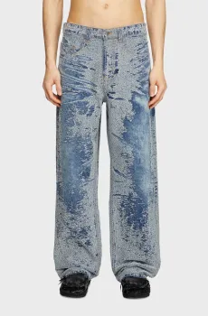 Мужские голубые джинсы 2001 D-MACRO-S2 Голубой 34 Diesel A17214 007W4