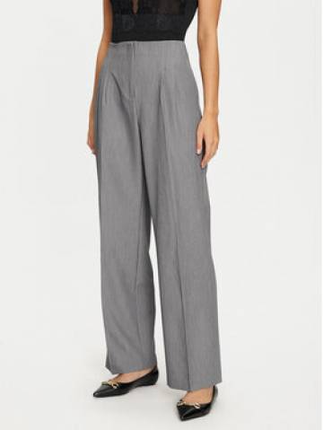 Vero Moda Штани з тканини Vika 10323447 Сірий Straight Fit Vero Moda Штани з тканини Vika 10323447 Сірий Straight Fit