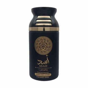 Парфюмированный дезодорант-спрей Lattafa Perfumes Asad мужской, 250 мл Парфюмированный дезодорант-спрей Lattafa Perfumes Asad мужской, 250 мл