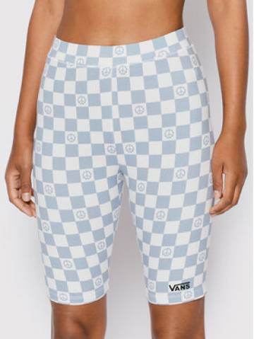Vans Велосипедки Flying V Print VN0A7PNE Блакитний Slim Fit Vans Велосипедки Flying V Print VN0A7PNE Блакитний Slim Fit