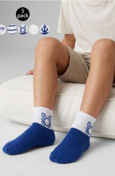 Шкарпетки, 5 пар - різнобарвний