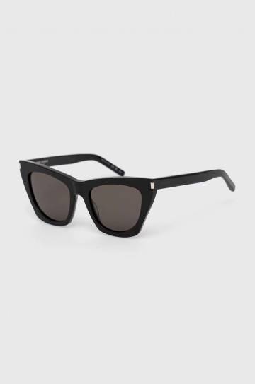 Солнцезащитные очки Saint Laurent женские цвет чёрный SL 214 KATE Солнцезащитные очки Saint Laurent женские цвет чёрный SL 214 KATE