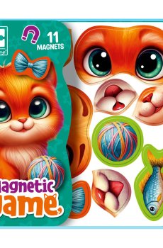 Развивающая магнитная игра Vladi Toys Эмоции Котенка, от 3 лет, 11 деталей (VT3220-05)