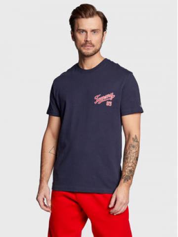 Tommy Jeans Футболка College 85 Logo DM0DM15672 Cиній Regular Fit Tommy Jeans Футболка College 85 Logo DM0DM15672 Cиній Regular Fit
