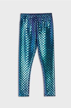 Легінси з голографічним ефектом - пурпуровий