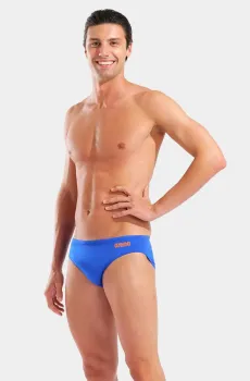 Мужские синие плавки TEAM SWIM BRIEFS SOLID Синий 90 Arena 004773-803